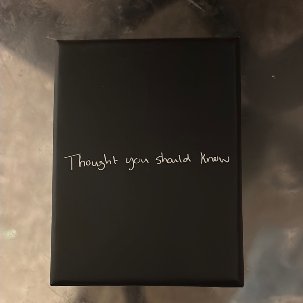MORGAN WALLEN: Thought You Should Know Black Box